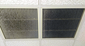 Dirty air vent