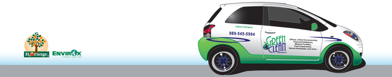 Green Clean Footer